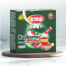 Koza 50'li Kuşburnu Aromalı Toz İçecek, Aromalı Toz, Sıcak ve Soğuk Hazırlama İmkanı