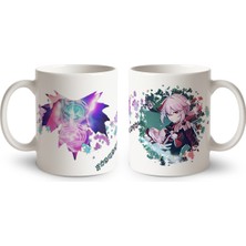 Define Moyas Genshin Impact Kazuha Porselen Kupa Bardak – Anime Tasarım – Çift Taraflı Baskı – Parlak Yüzey