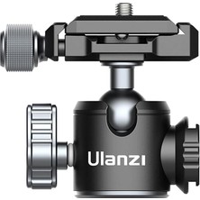 CetKing U-80L Arca Side Cold Shoe Ball Head Tripod Başlığı