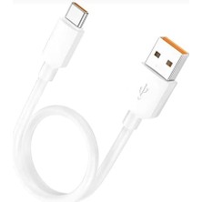 CetKing USB Ios Kablo 30 cm Şarj ve Data Kablosu 18W 3.1 Amper Hızlı Şarj Kablosu Carplay Qc3.0 (Type C Android)