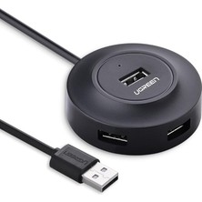 CetKing USB 2.0 4 Portlu Hub Çoklayıcı, Siyah