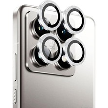 CetKing Xiaomi 14T Pro Kamera Lens Koruyucu Cam Filmi – Safir (Sapphire) | Üstün Koruma & Maksimum Şeffaflık (Gümüş (Silver))