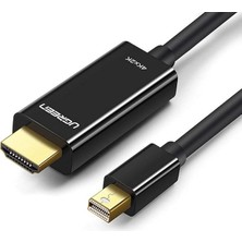 CetKing 4K Mini Displayport HDMI Dönüştürücü Kablo, 3 Metre, Siyah