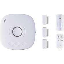 CetKing Akıllı Pratik Alarm Seti; Akıllı Alarm, 3x Akıllı Kapı Pencere ve 1x Akıllı Hareket Sensörü, Kumanda, Yüksek Sesli, 2 Yıl Garanti, Uzaktan Kontrol