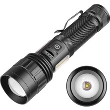 Eco Port PS-6153 10000 Lümen Zoomlu Mıknatıslı Tg Cob LED Powerbank Özellikli Profesyonel El Feneri