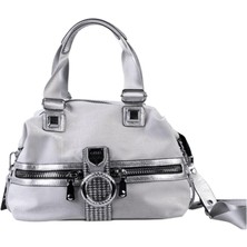 Guja C1099 Kadın El ve Omuz Çantası Gümüş