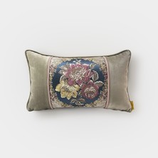 Lidoma Home "flor" Çiçek Desen Detaylı Kırlent - 30X50