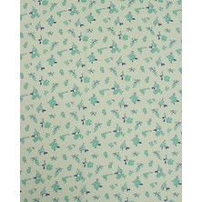 Sardo Kumaş Çiçek Desenli Dijital Baskılı Keten Kumaş / En 1,50 cm - Elbise , Perde ve Kırlent