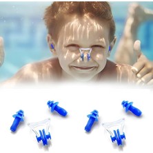 CetKing 2 Takım Kulak ve Burun Tıkayıcı Havuz Seti | Silikon Yüzücü Tıkaç Seti – Burun Klipsi & Kulak Tıpası | Yetişkin & Çocuklar Için | Yüzme, Duş, Sörf ve Su Sporları Için | Saklama Kutulu