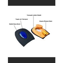 Jel Takviyeli Deri Topukluk, Topuk Dikeni Destekli, Yenilikçi Tasarım