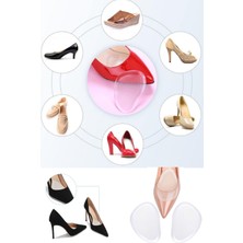 Kaydırmaz Jel Silikon Ped, Yıkanabilir, Kendinden Yapışkanlı, Topuklu Ayakkabı Tabanı