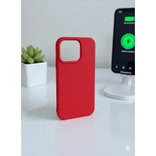 Firo Apple iPhone 15 Pro  Kılıf Kadife Lansman Soft Yumuşak  Silikon Kamera Korumalı Kapak