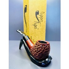 Alcan Hakiki Ardıç Ağacı Premium Pipo - NO36