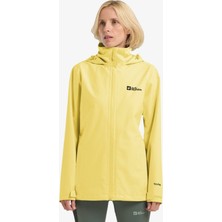 Jack Wolfskin Trailtime 2l Kadın Sarı Outdoor Ceketi