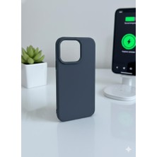 Firo Apple iPhone 15 Pro  Kılıf Kadife Lansman Soft Yumuşak  Silikon Kamera Korumalı Kapak