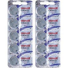 CetKing CR2032 2032 Düğme Pil, Toplam 10 Adet