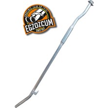 Egzozcum Renault Clio 2  Uyumlu Reno Orta Susturucu Egzoz Tüplü Eksoz