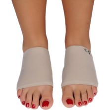 Giyilebilir Jel Düz Taban Ark Desteği, Içe Basma Engelleyici, Türk Malı, 2'li