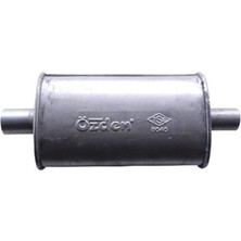 Egzozcum Renault 12 Uyumlu  Orta Susturucu Borusuz Egzoz