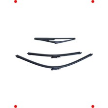 MarkEntegra Ön & Arka Cam Silecek Takımı - Belirli Hatchback (2021-2024)