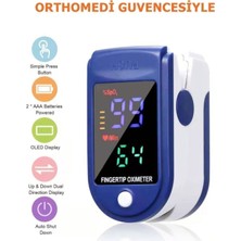 Parmak Tipi Kan Oksijen ve Nabız Ölçüm Cihazı, Sağlıklı Izleme Keyfi