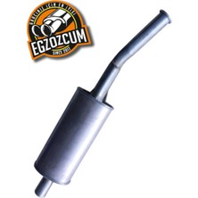 Egzozcum 51 mm Konya Abart Egzoz Susturucu Görünümlü  Tofaş 131 Şahin Doğan Uyumlu Eksoz