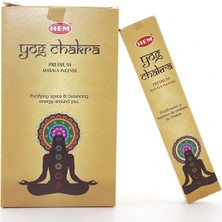 Livenda Hem Yog Chakra Masala Aromalı Çubuk Tütsü 15 gr