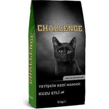 Challenge Kuzu Etli Yetişkin Kedi Maması 15 kg