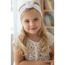 Parla Kids Kız Çocuk Bandana/beyaz
