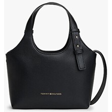Tommy Hilfiger Th Logo Detaylı Kadın Mini Tote Çanta