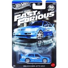 Hot Wheels Silver Series  Fast & Furious Volkswagen Jetta Mk3 HNR88 JBY46