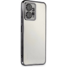 Eco Port Xiaomi Redmi Note 12 4g Kılıf Razer Lensli Silikon - Siyah
