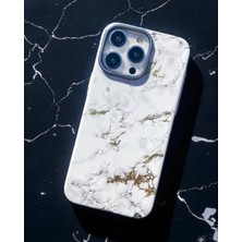 Kılıf House Iphone Uyumlu Premium Marble Gizli Magsafe Destekli Kılıf