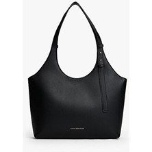 Tommy Hilfiger Th Logo Detaylı Kadın Tote Çanta