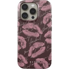 Kılıf House Iphone Uyumlu BURGA Çift Tabanlı Dayanıklı Melodrama Desenli Kılıf