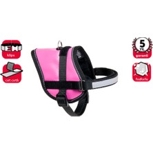 Karlie Reflektörlü Göğüs Tasma Xs 31-40cm Pembe