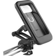 Eco Port Gidon Bağlantılı Su Geçirmez Mıknatıslı Motorsiklet Telefon Tutucu