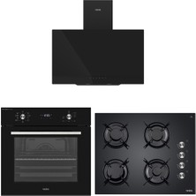 Vestel Eğik Siyah Dijital Lezzet Set