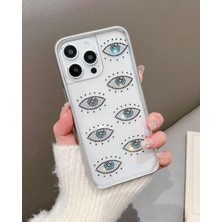 Kılıf House Iphone Uyumlu Lux Sert Şeffaf Taşlı Kılıf