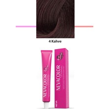 Premium 4 Kahve - Kalıcı Krem Saç Boyası 50 G Tüp