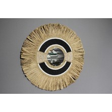 Livenda Hasırlı Duvar Aynası 3natural-2