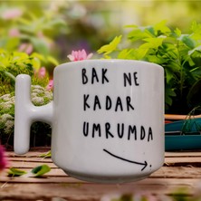 Game Fruy Bak Ne Kadar Umrumda. Çift Taraf Baskılı Kupa- Seramik Çay, Kahve Hediyelik Bardağı