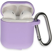Eco Port Airpods 2 (2.nesil) Hang Kılıf - Lila