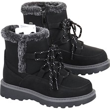 Cool Lina Fermuarlı Sıcak Astarlı Kaymaz Taban Kız Çocuk Bot