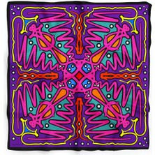 A35 Modabutik Geometrik Desenli Bandana