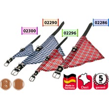 Karlıe Deri Bandanalı Boyun Tasma 42Cm Kırmızı