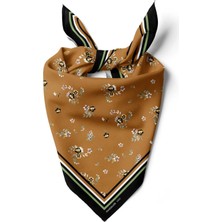 G79 Abstarck Floral Tasarımlı Bandana