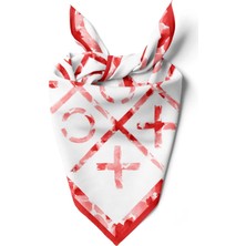 E76  Modabutik Xox Desenli Bandana