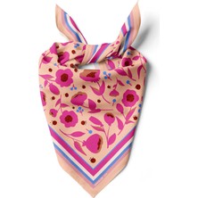 F81 Trıbal Floral Tasarımlı Bandana