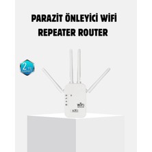 Cansa Antenli Wifi Repeater 300M2 Kapsama Alanı Wpa3 Güvenlikli